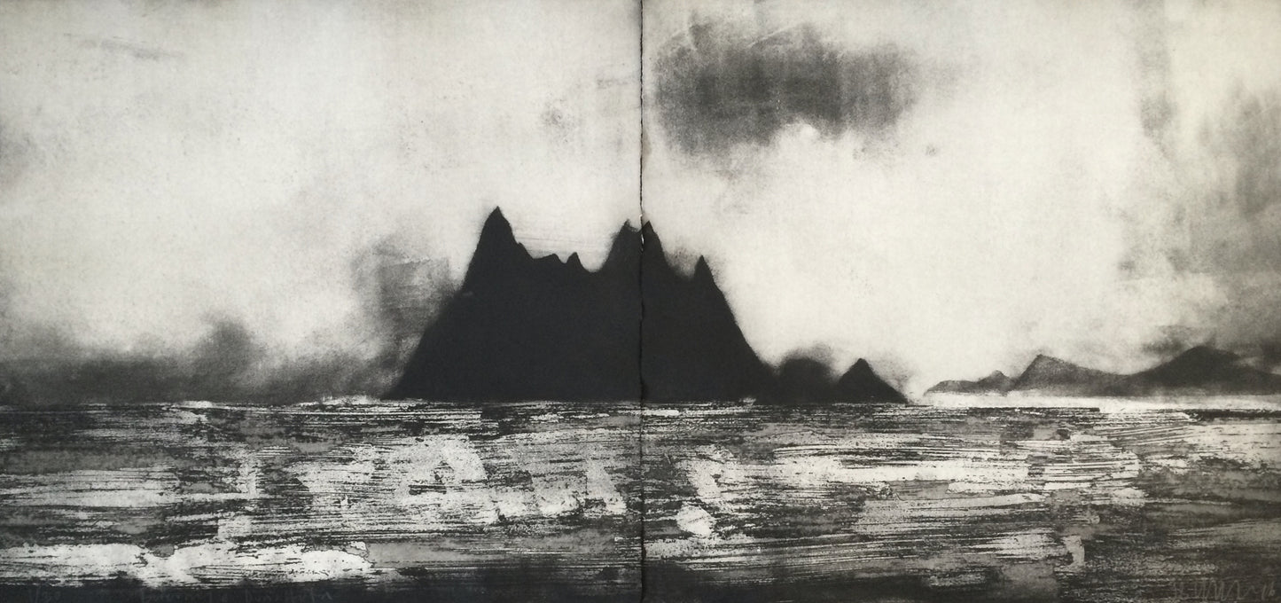 Boreray & Dun, Hirta (diptych)