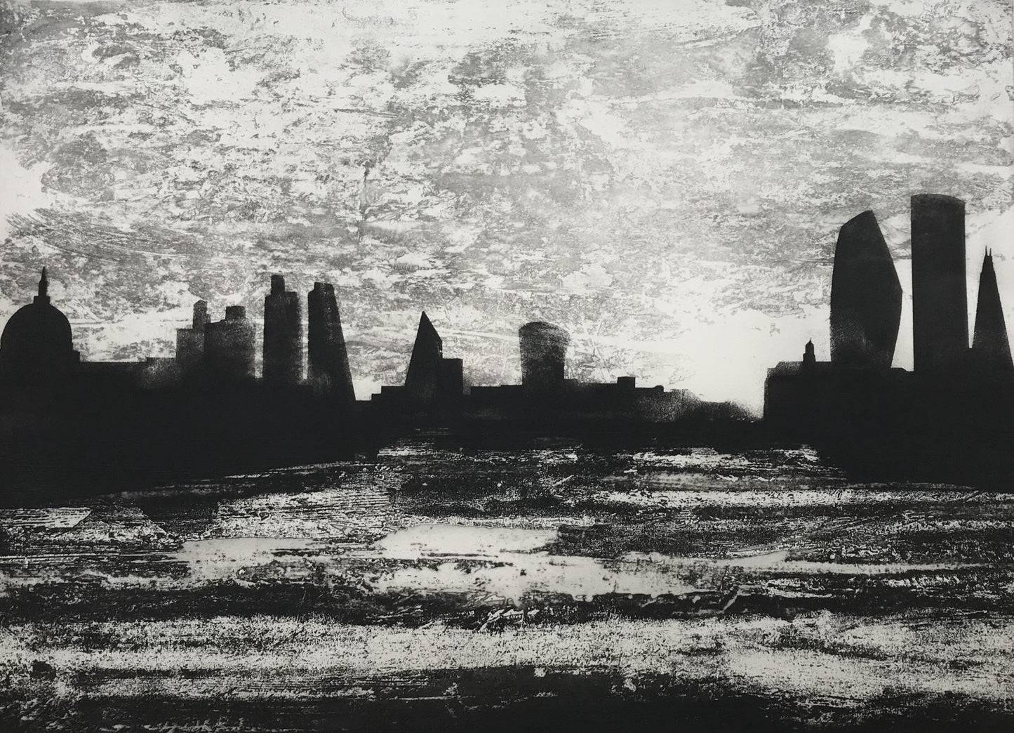 The Thames, Kings Reach (Waterloo Bridge)