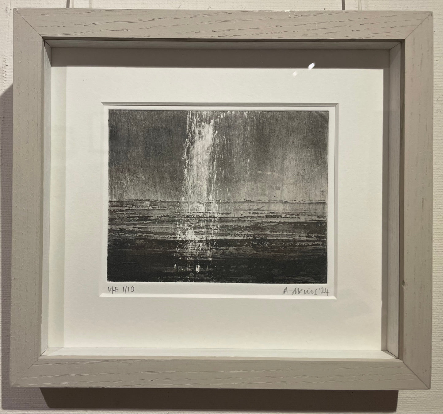 Study on Rain II: The Earth fled with the Rain