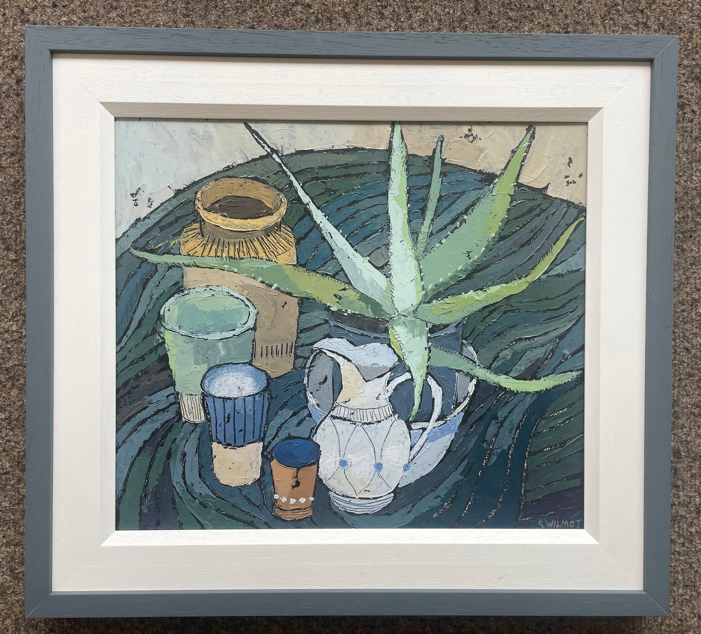 Aloe + White Jug