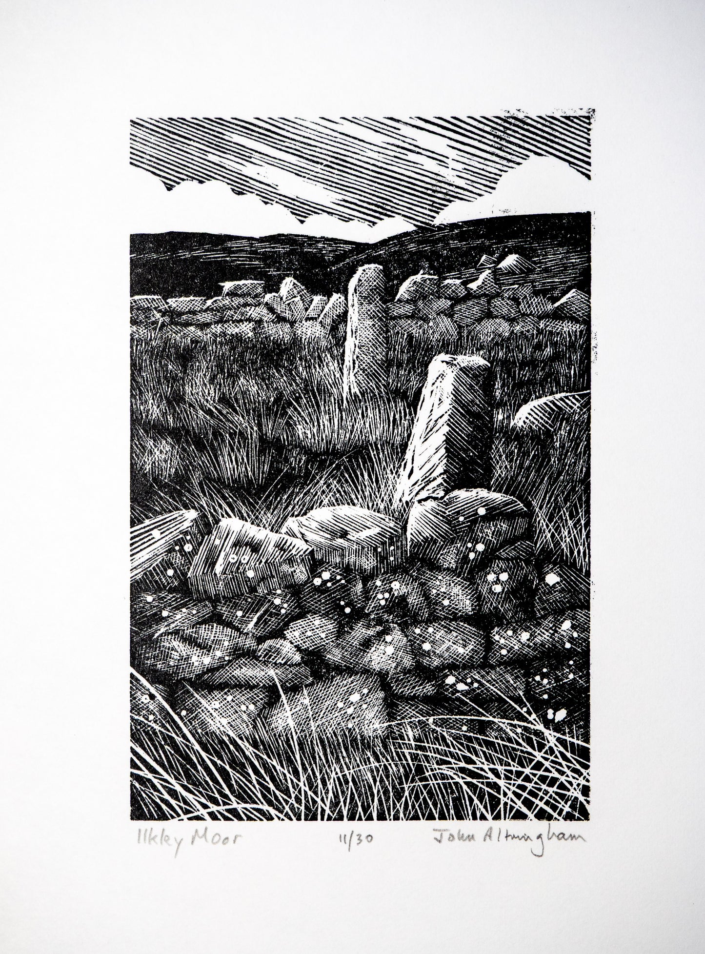 Ilkley Moor standing stones