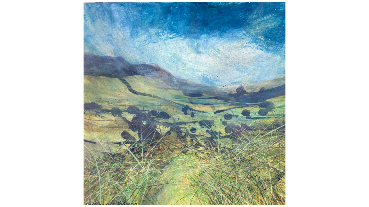 Late Summer skies over moor and fell