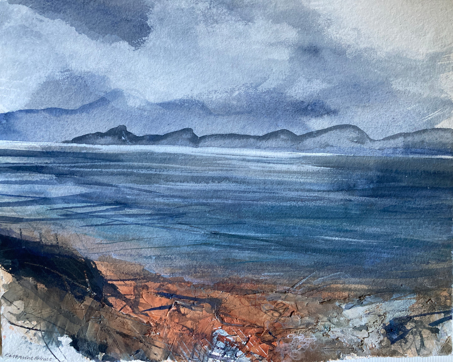 Old crofting shore at Callakilleon the Applecross peninsula