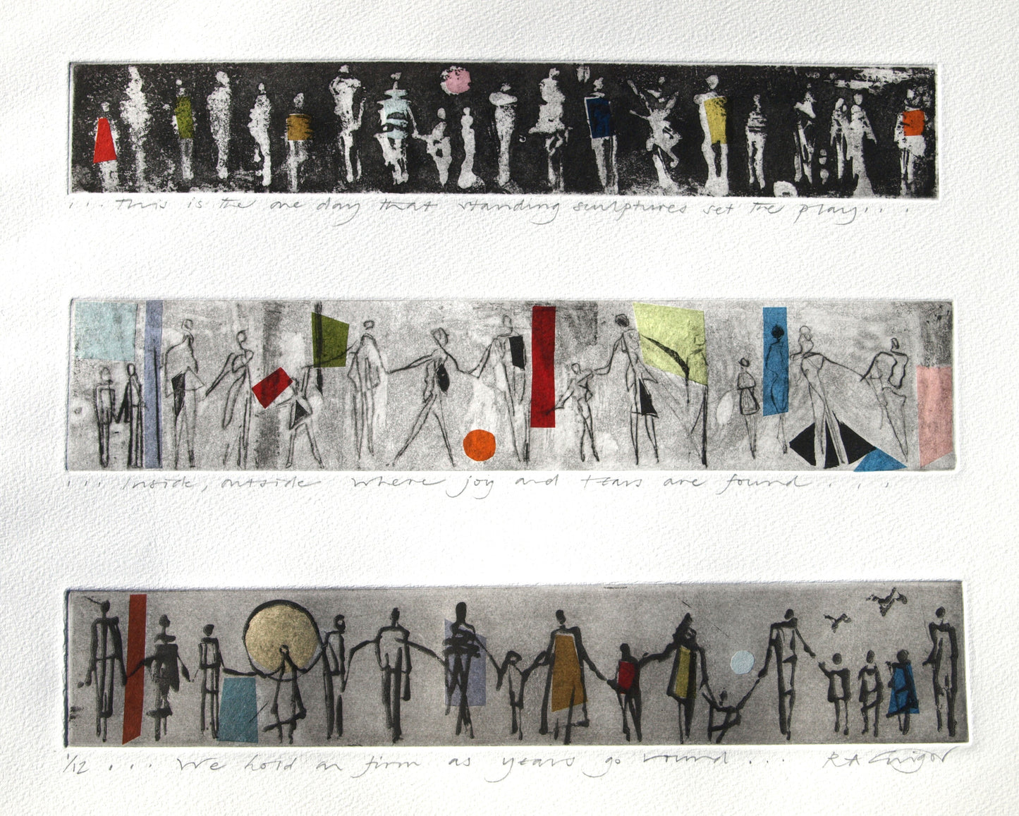 This is the one day that standing sculptures set the play