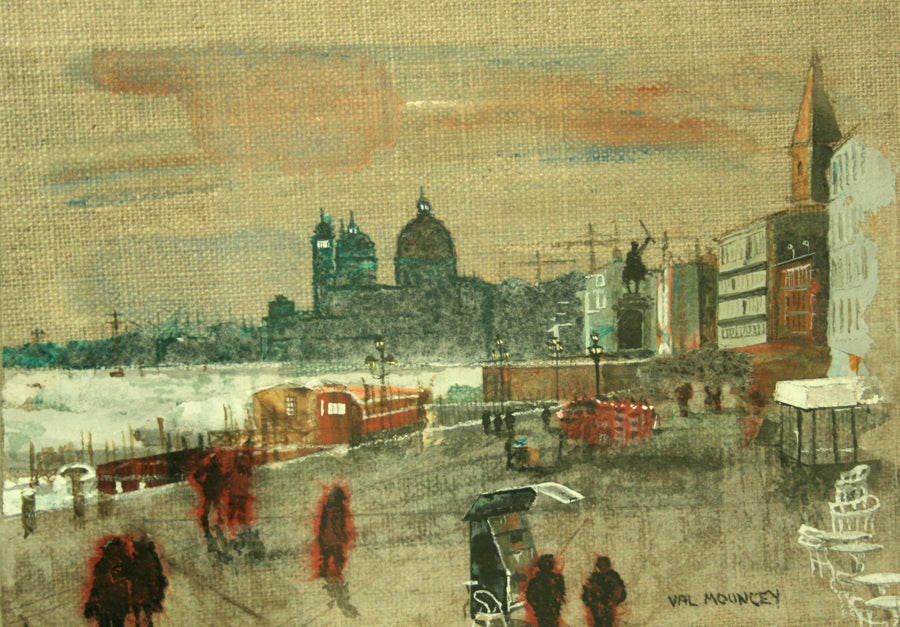 Dusk: View to Santa Maria Della Salute, Venice