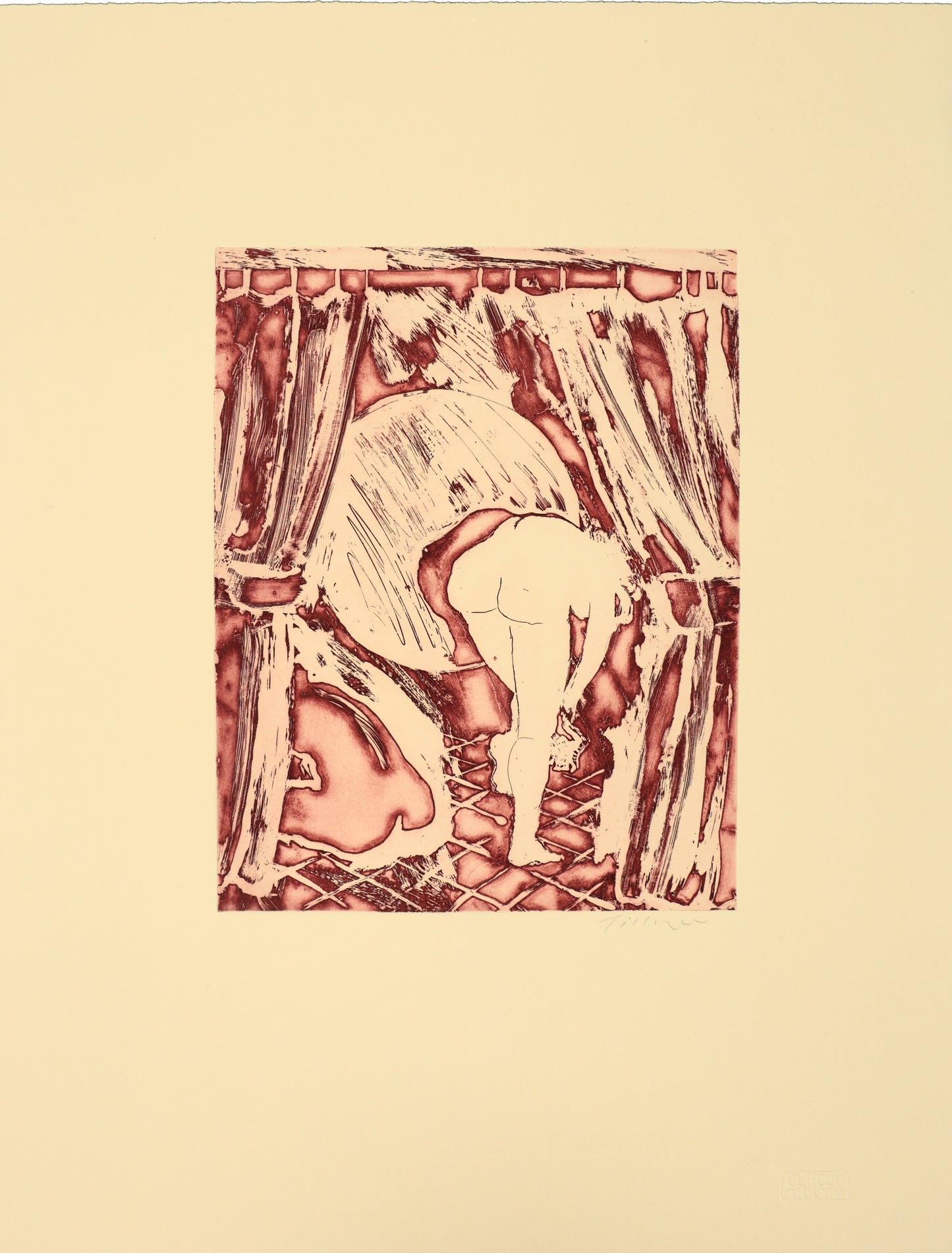 The Crimson Cubicles - 'a series of crimson cubicles furnished with circular mirrors' II