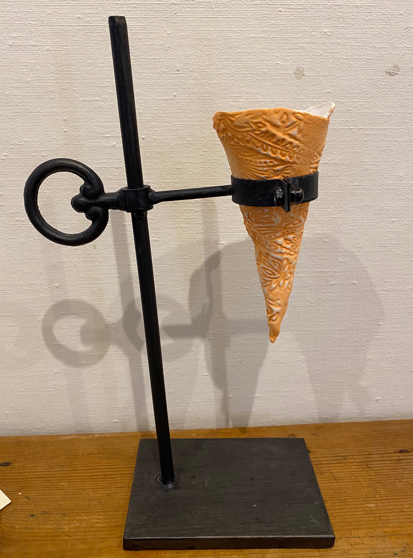 Botanical Conical Stand: Orange