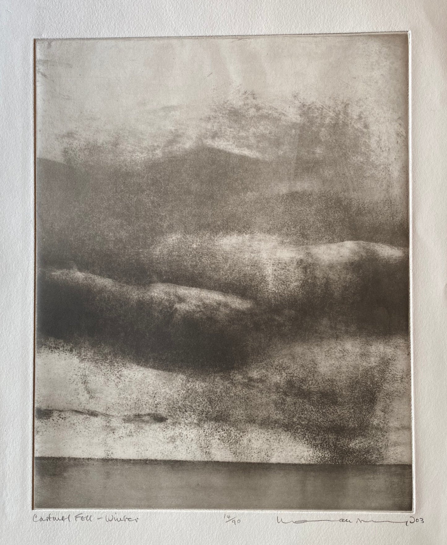 Cartmel Fell, Winter