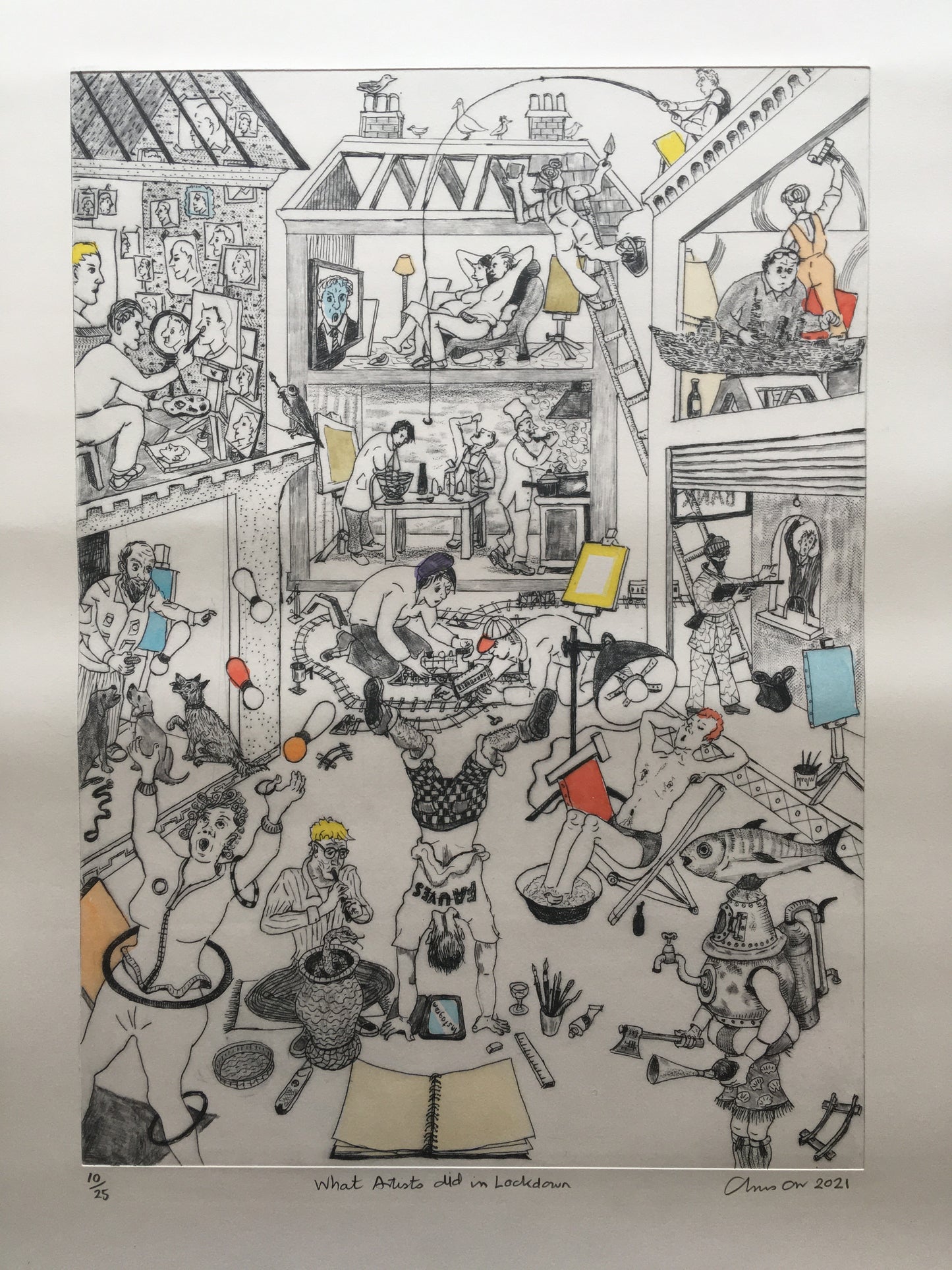 What Artists did in Lockdown