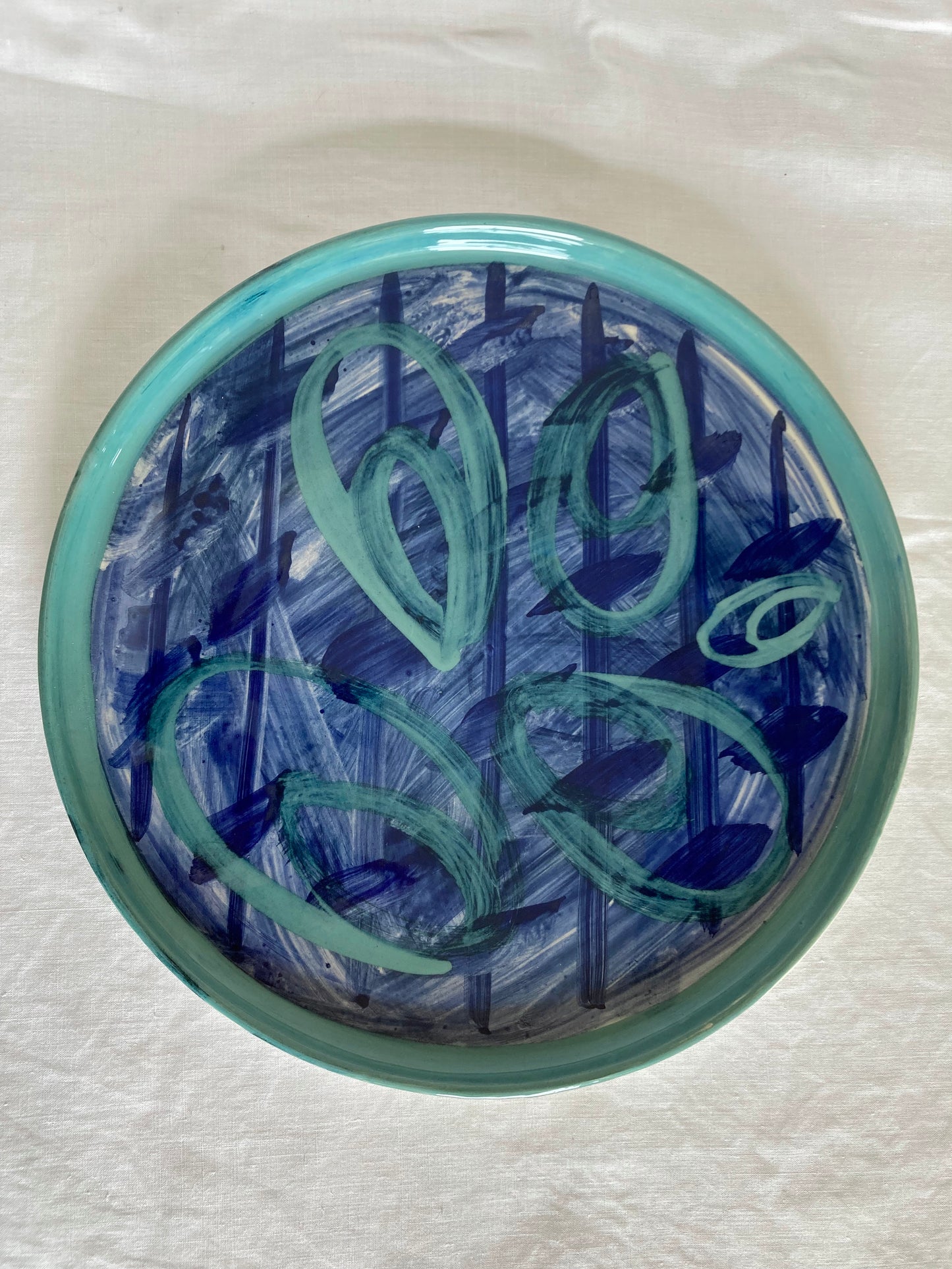 Green and Blue Oyster Platter