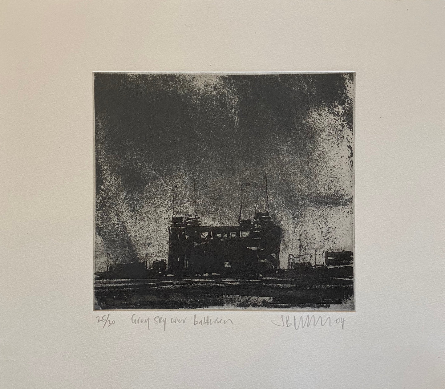 Grey Sky Over Battersea