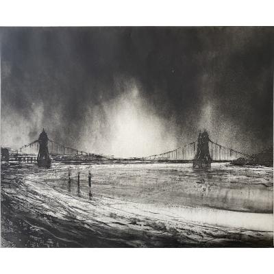 Hammersmith Bridge From Upper Mall