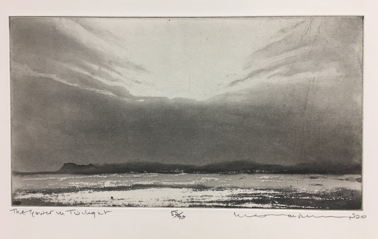 The Gower in Twilight