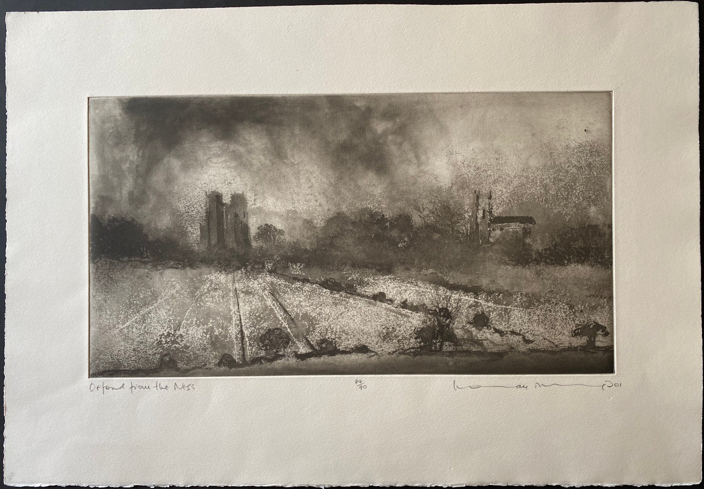 Orford From The Ness, Winter Rain