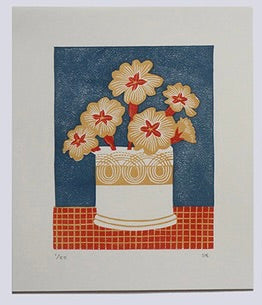 Persephone Primrose red/tan/navy