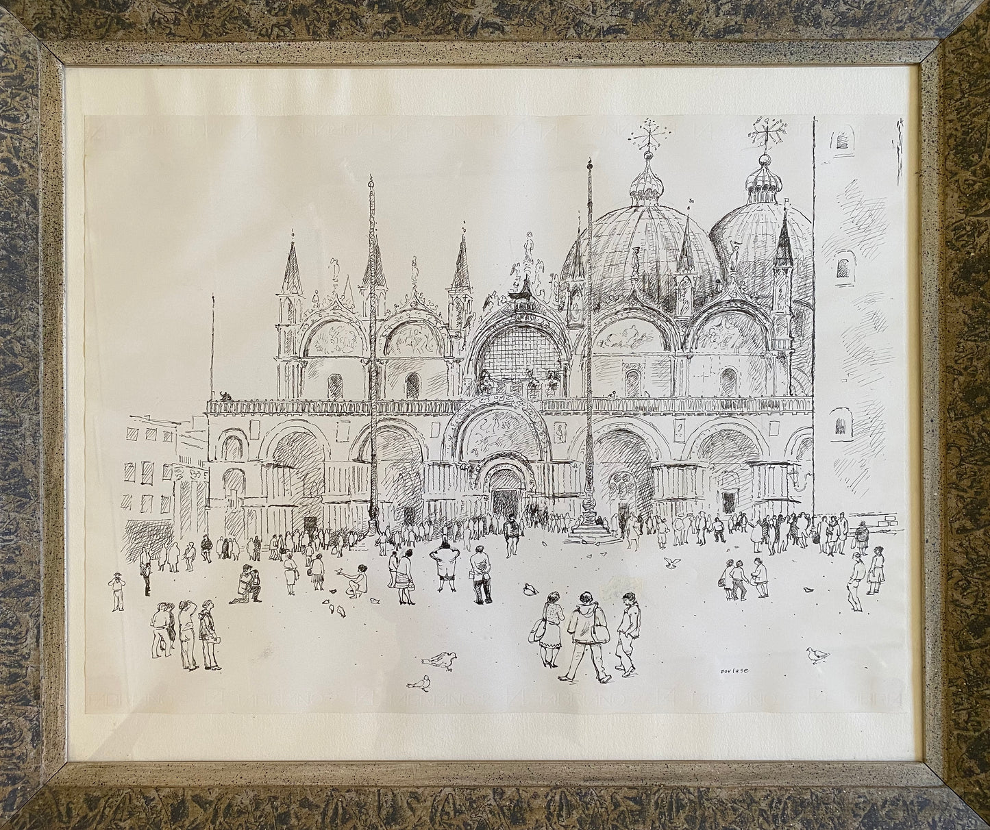 Piazza San Marco - Pen Drawing