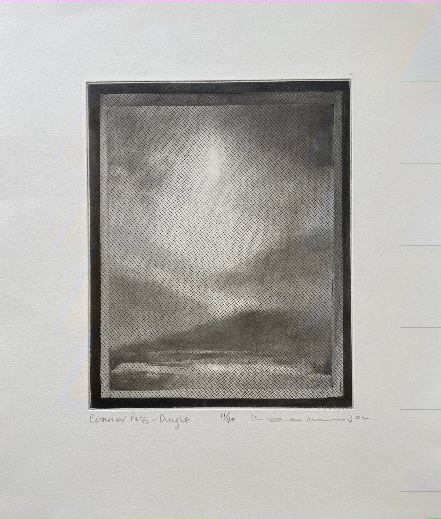 Screen Door, Evening, Dingle (Connor Pass)