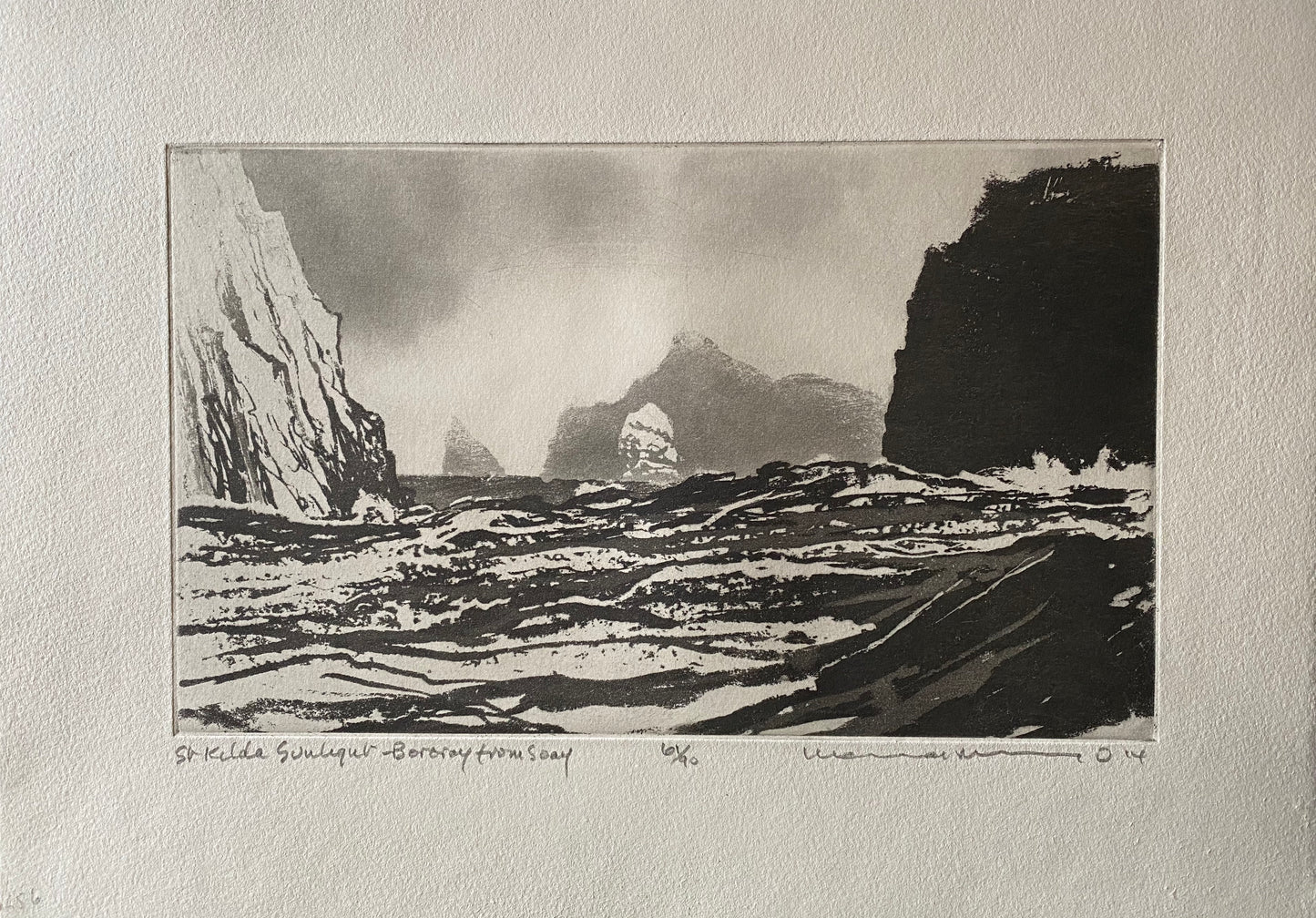 St Kilda In Sunlight - Boreray From Soay