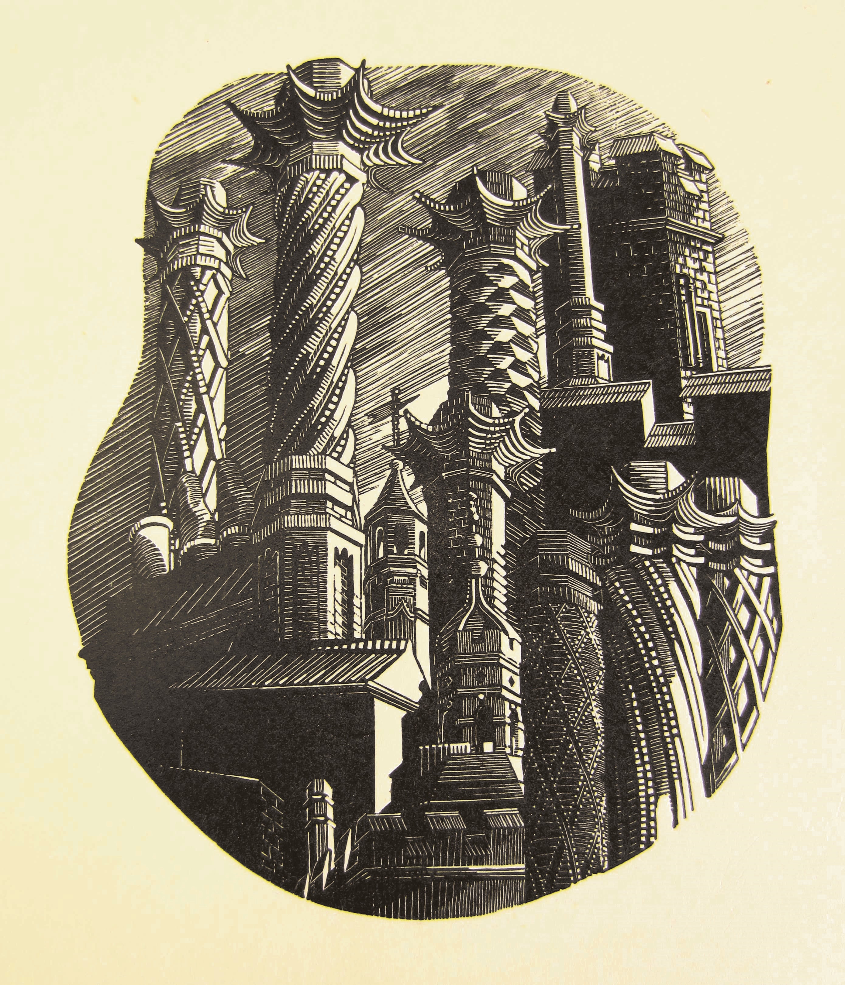 Anne Desmet RA, Towers And Tudors