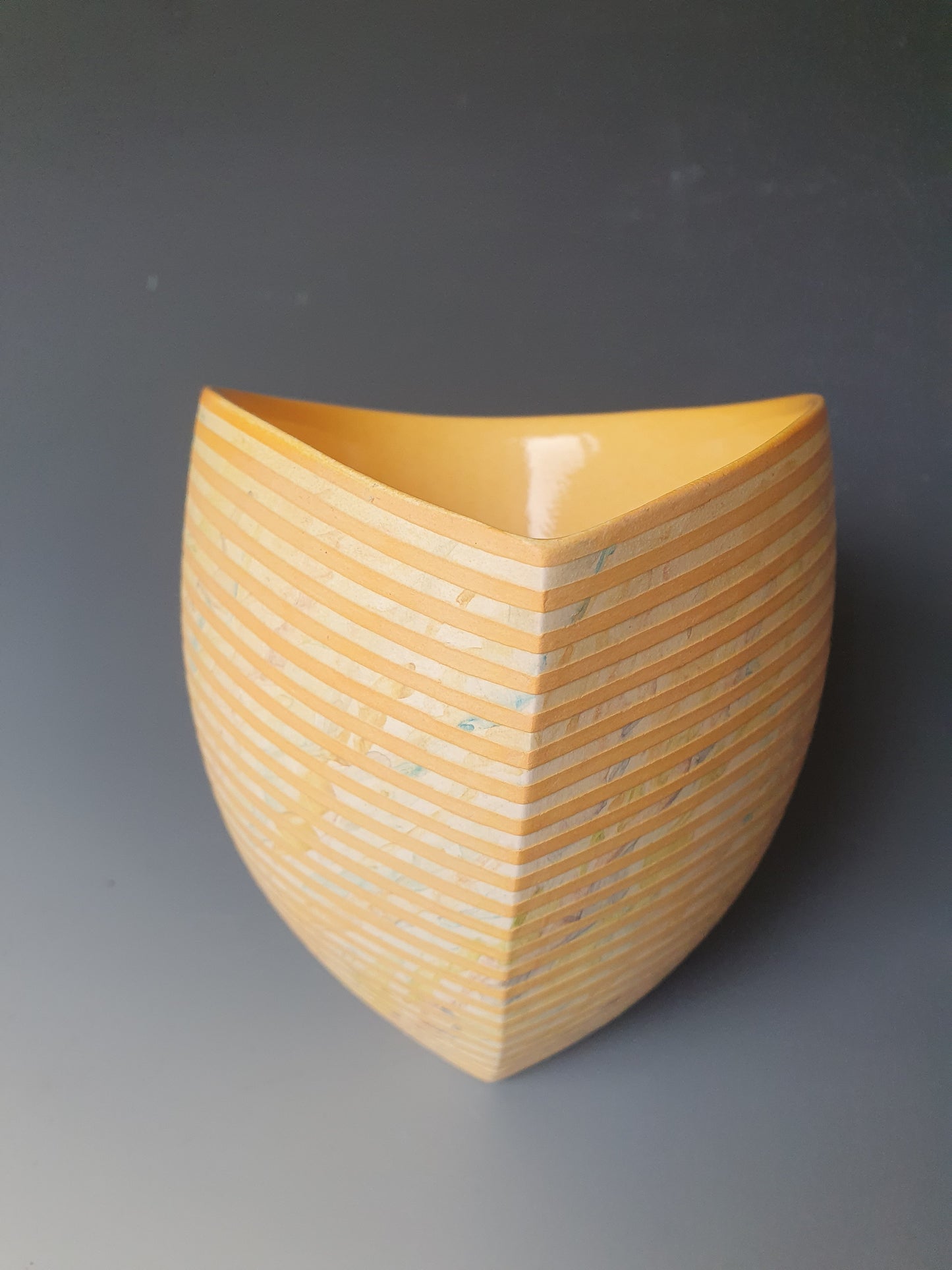 Sloping Bowl - orange