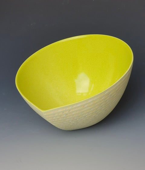 Tilting bowl - green