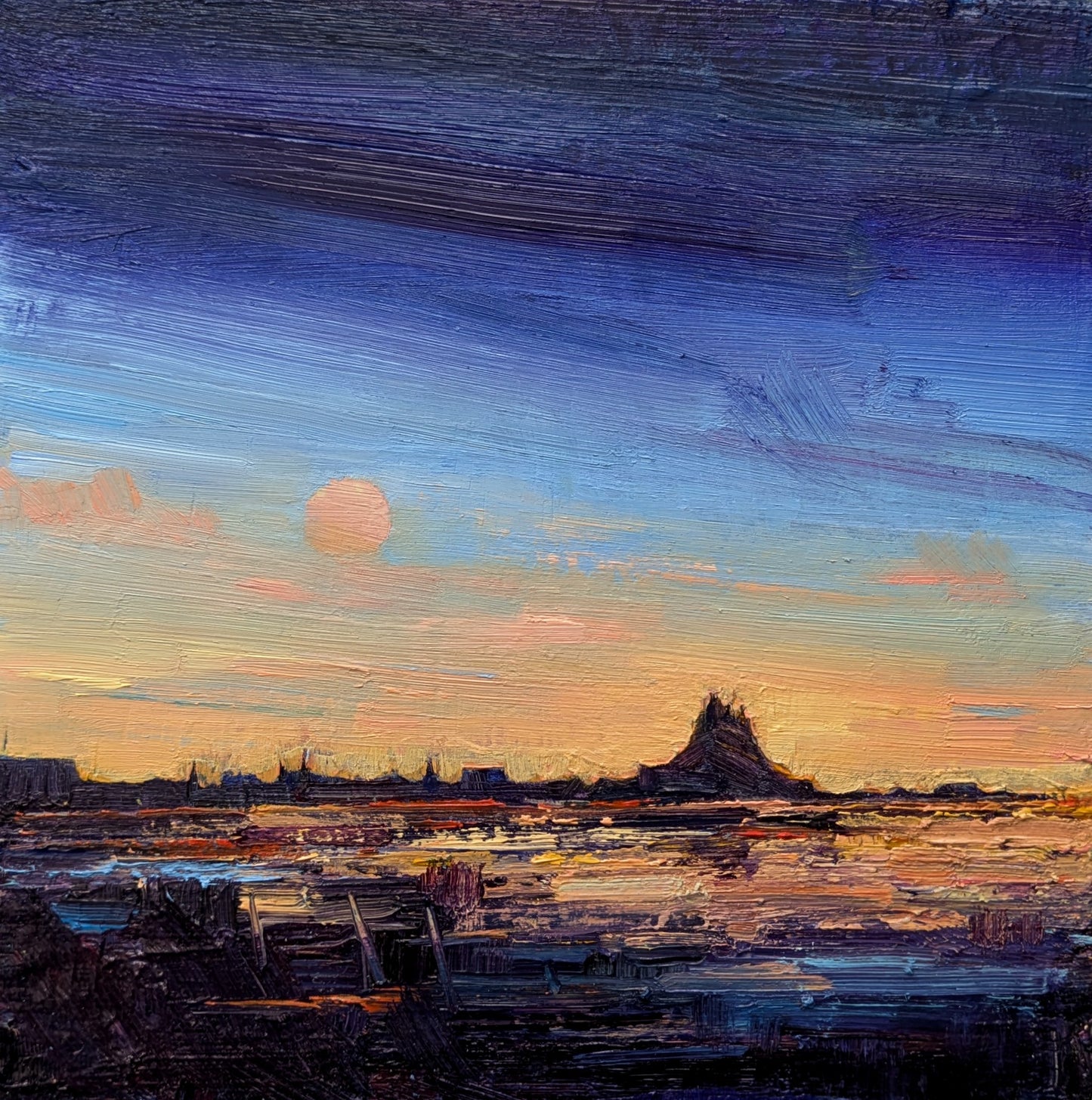 Lindisfarne, Summer Dusk