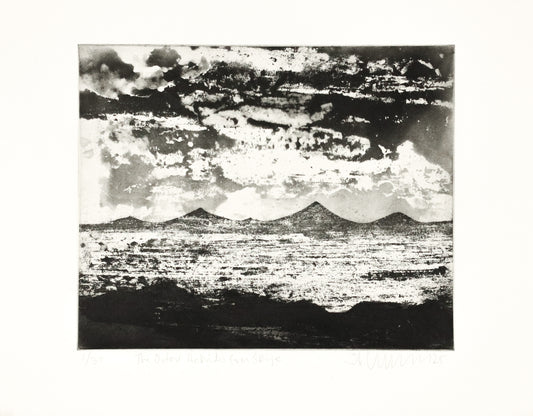 The Outer Hebrides from Skye