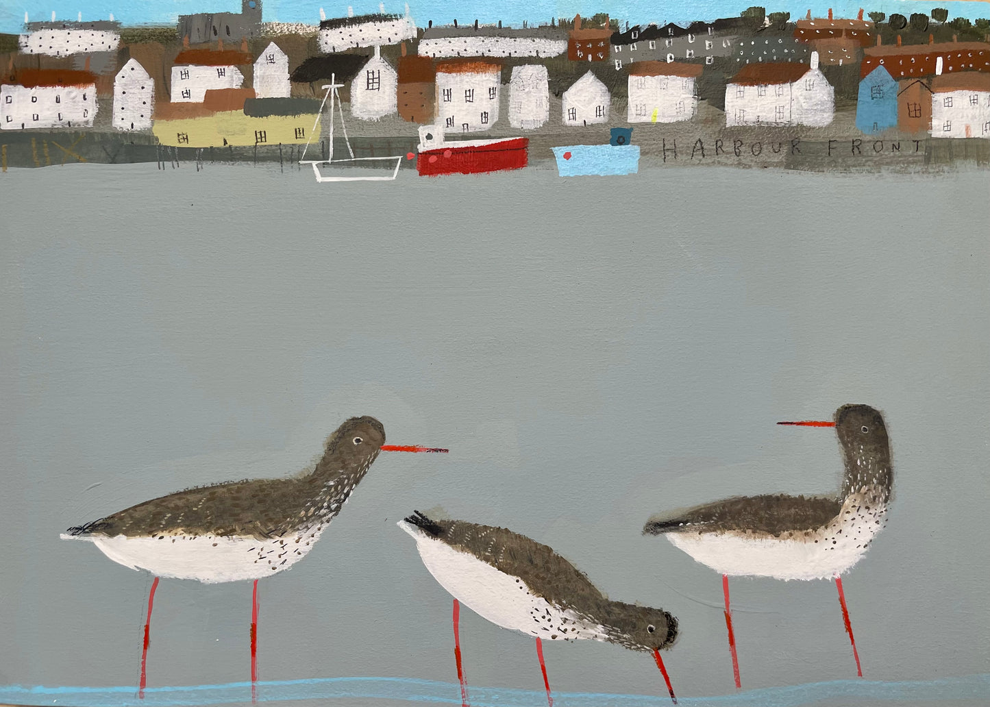 A Stand of Redshanks