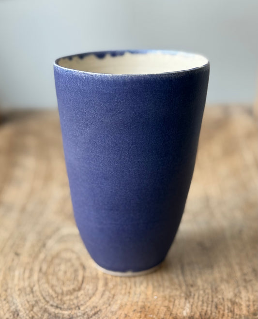 Blue vessel