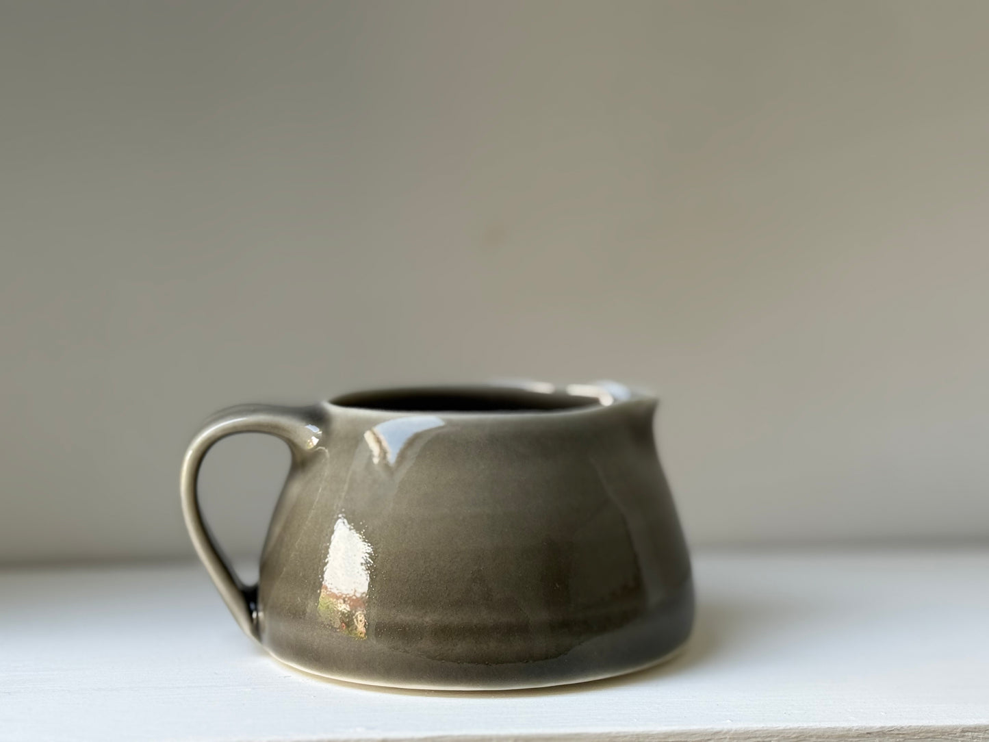 Porcelain Small Grey Jug