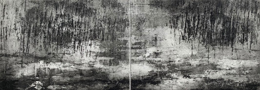 Estuary Waters: field study - diptych