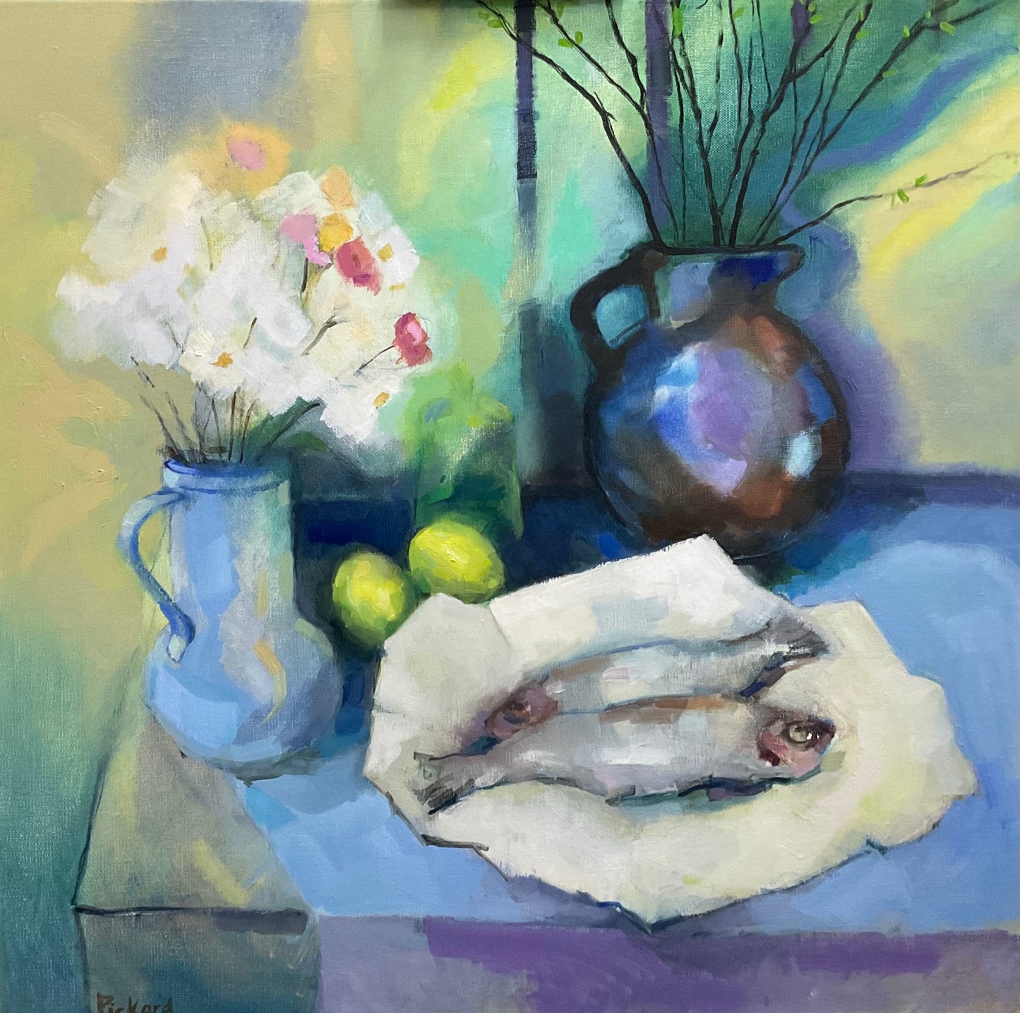 Victor’s Tenmoku Jug and Still life