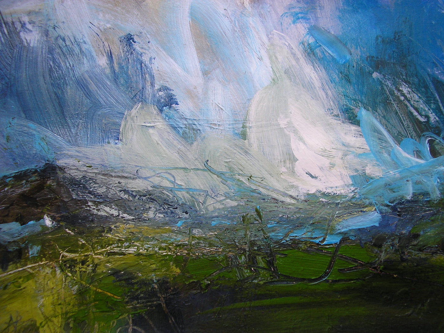 Ever changing sky and land