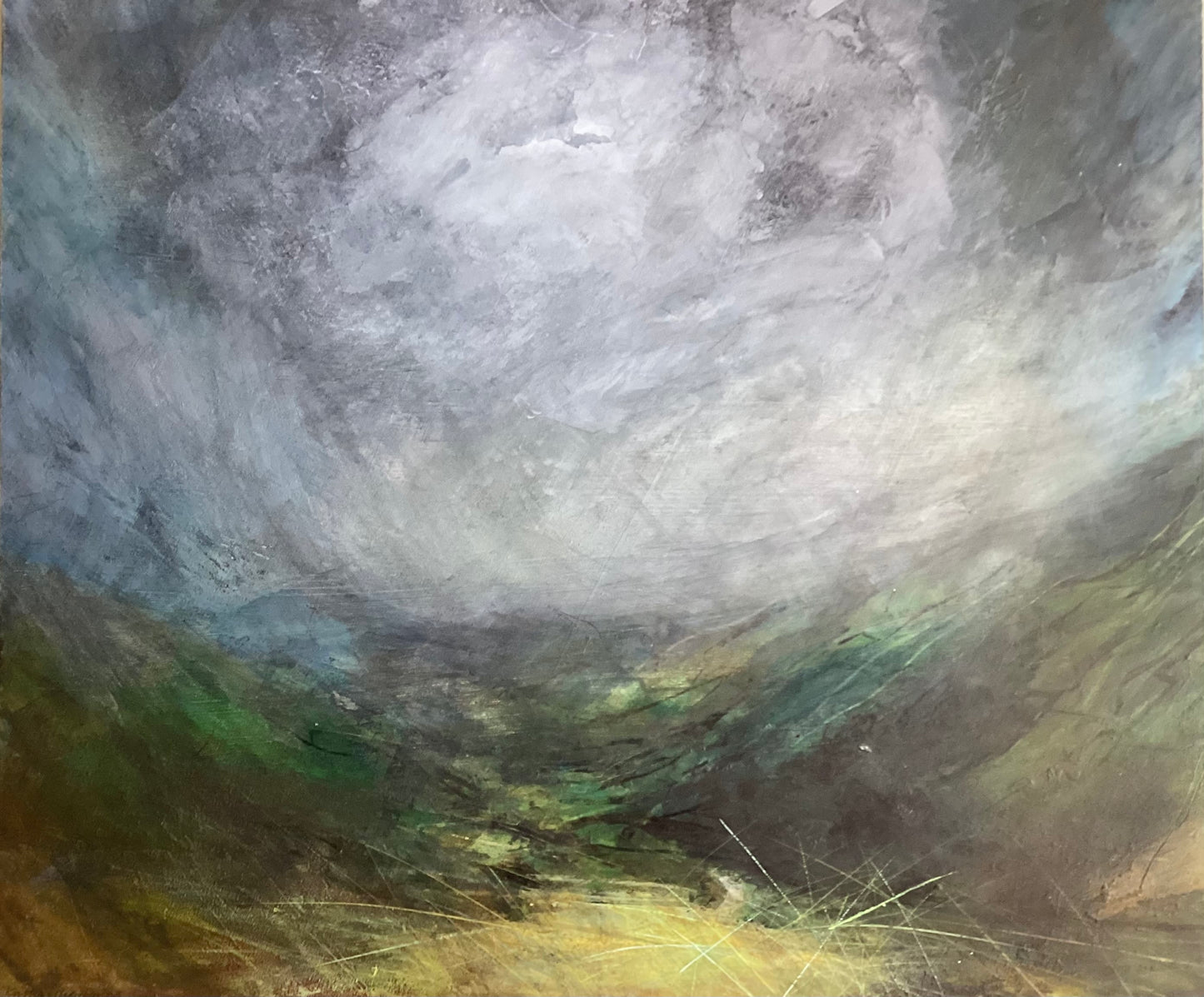Upper Swaledale, wild weather