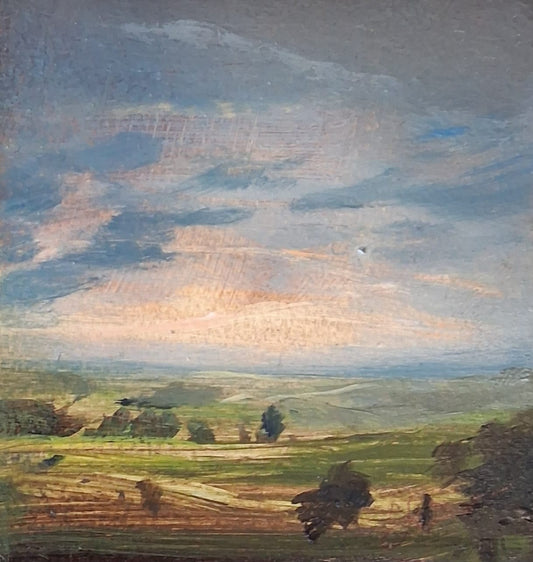 View into warm light