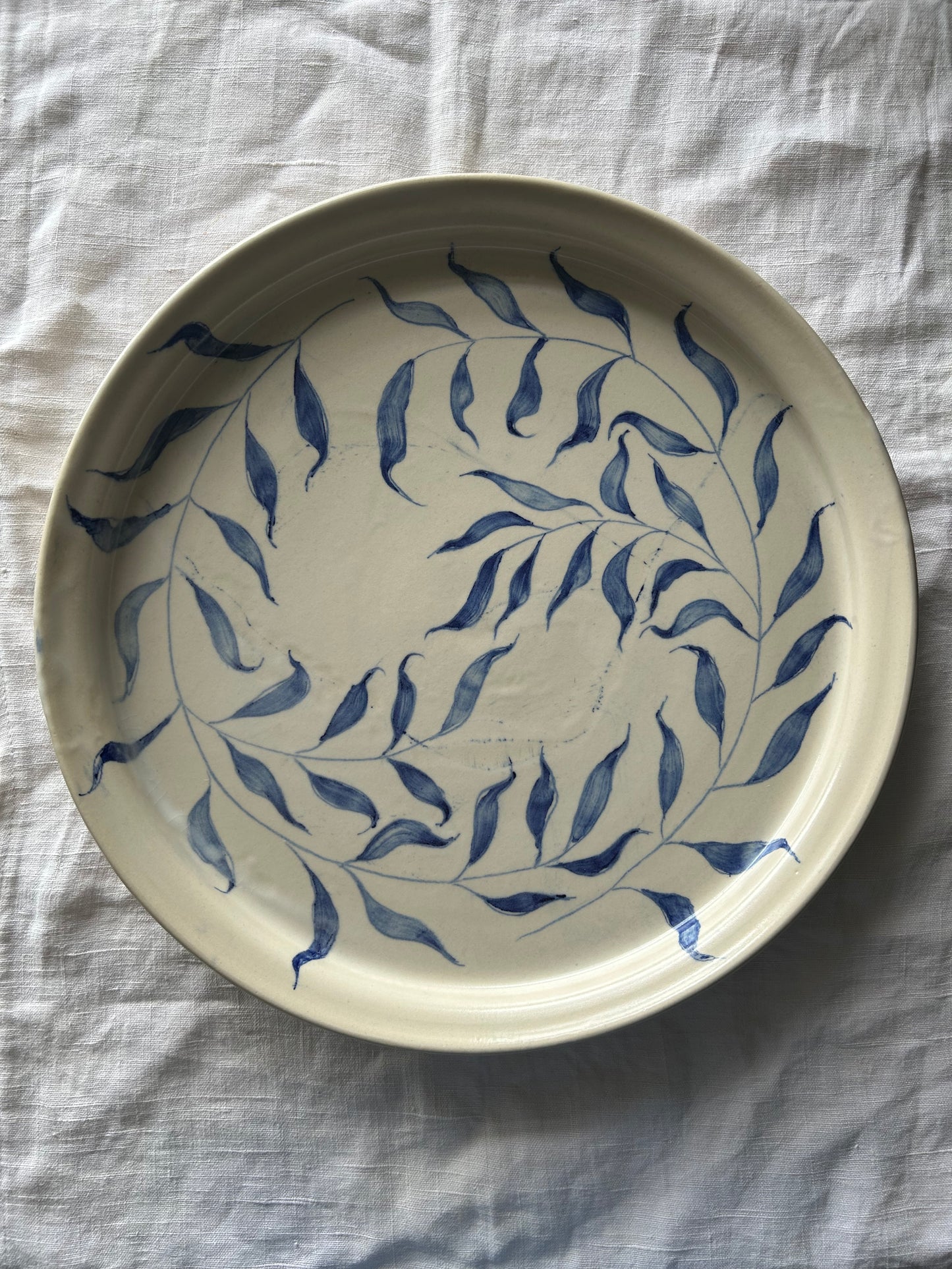 Willow blue - large platter II
