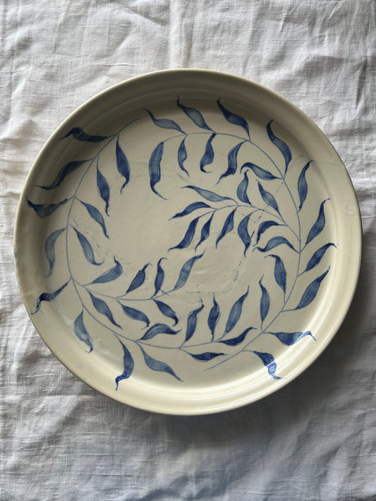 Willow blue - large platter II