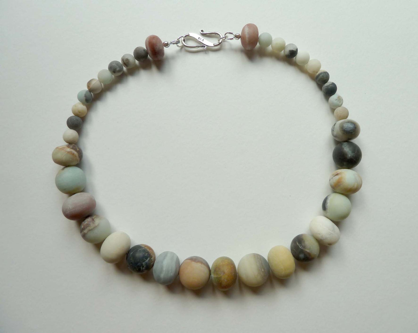Necklace in amazonite