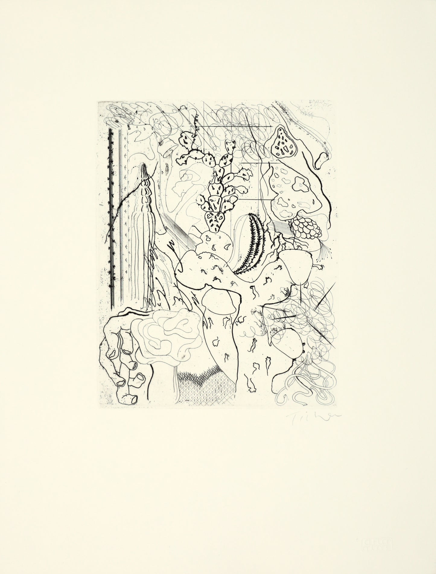 'real flowers that mimicked artificial ones' - Madame Mame / Dickus Sequoia