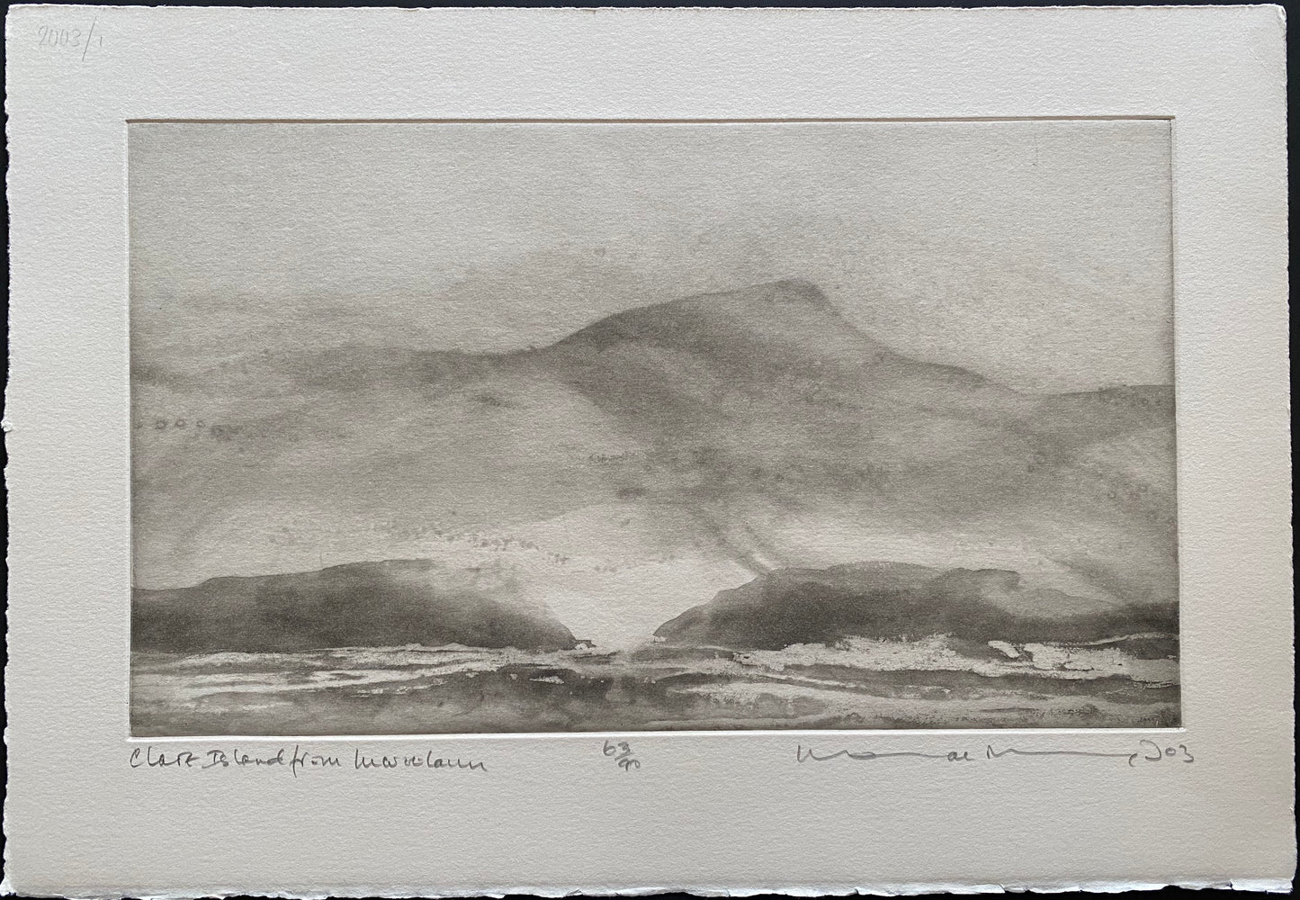 Clare Island From Mweelaun