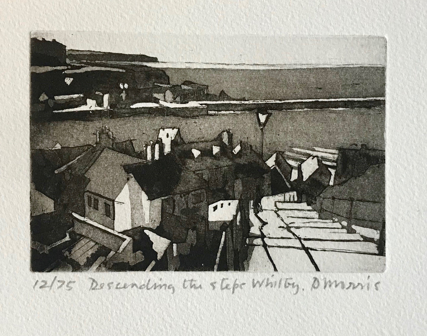 Descending the Steps, Whitby
