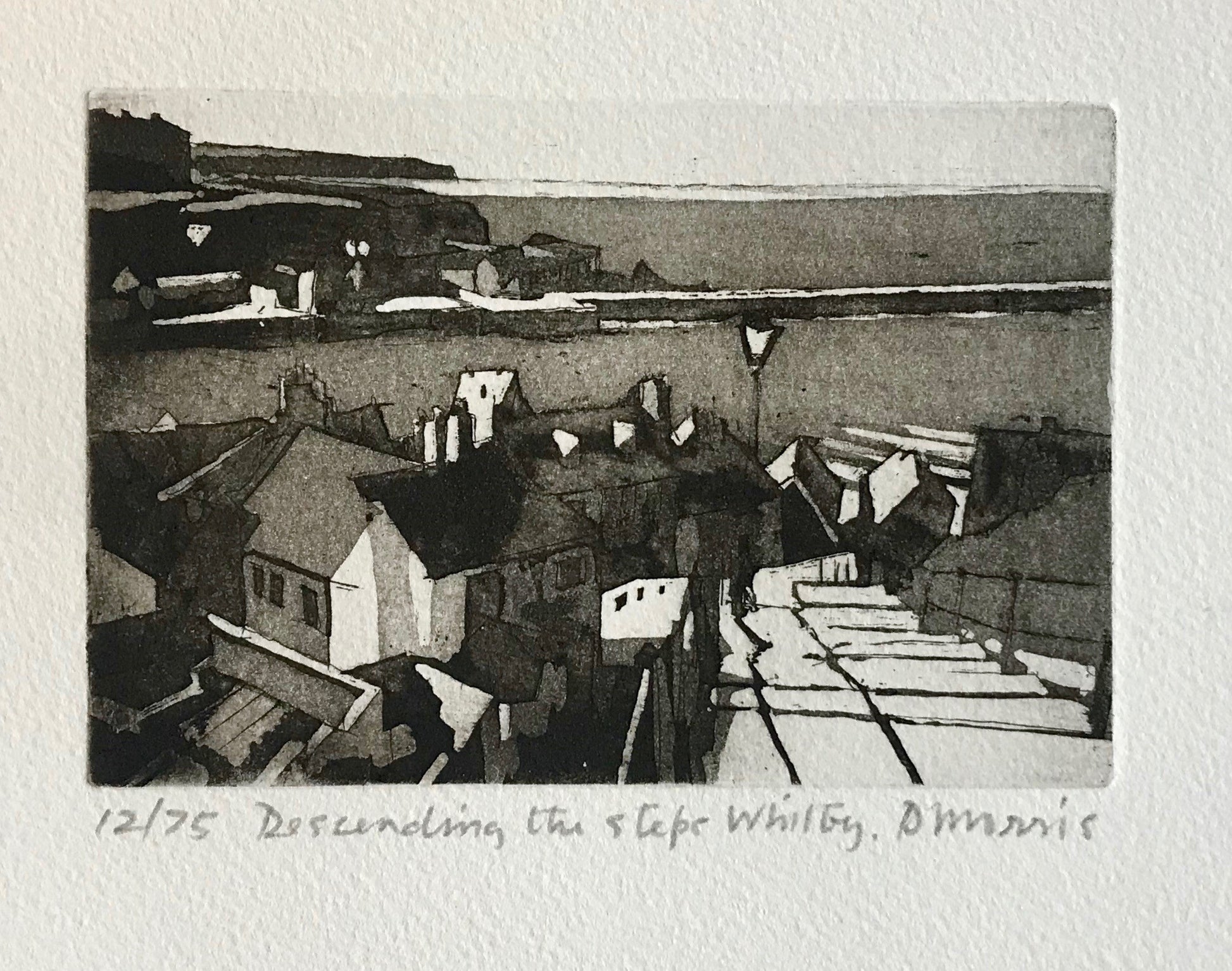 Descending the Steps, Whitby
