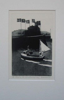 Drying the Sail, Mevagissey