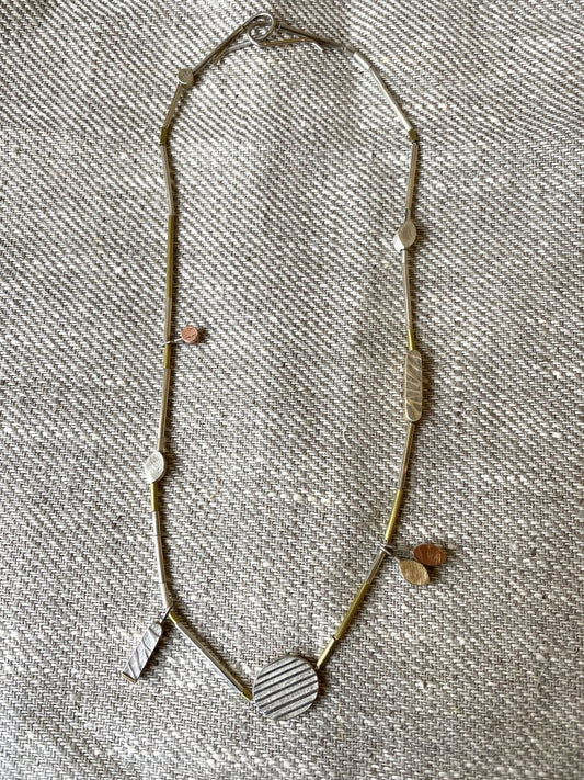 Florists Choice one of a kind charm necklace