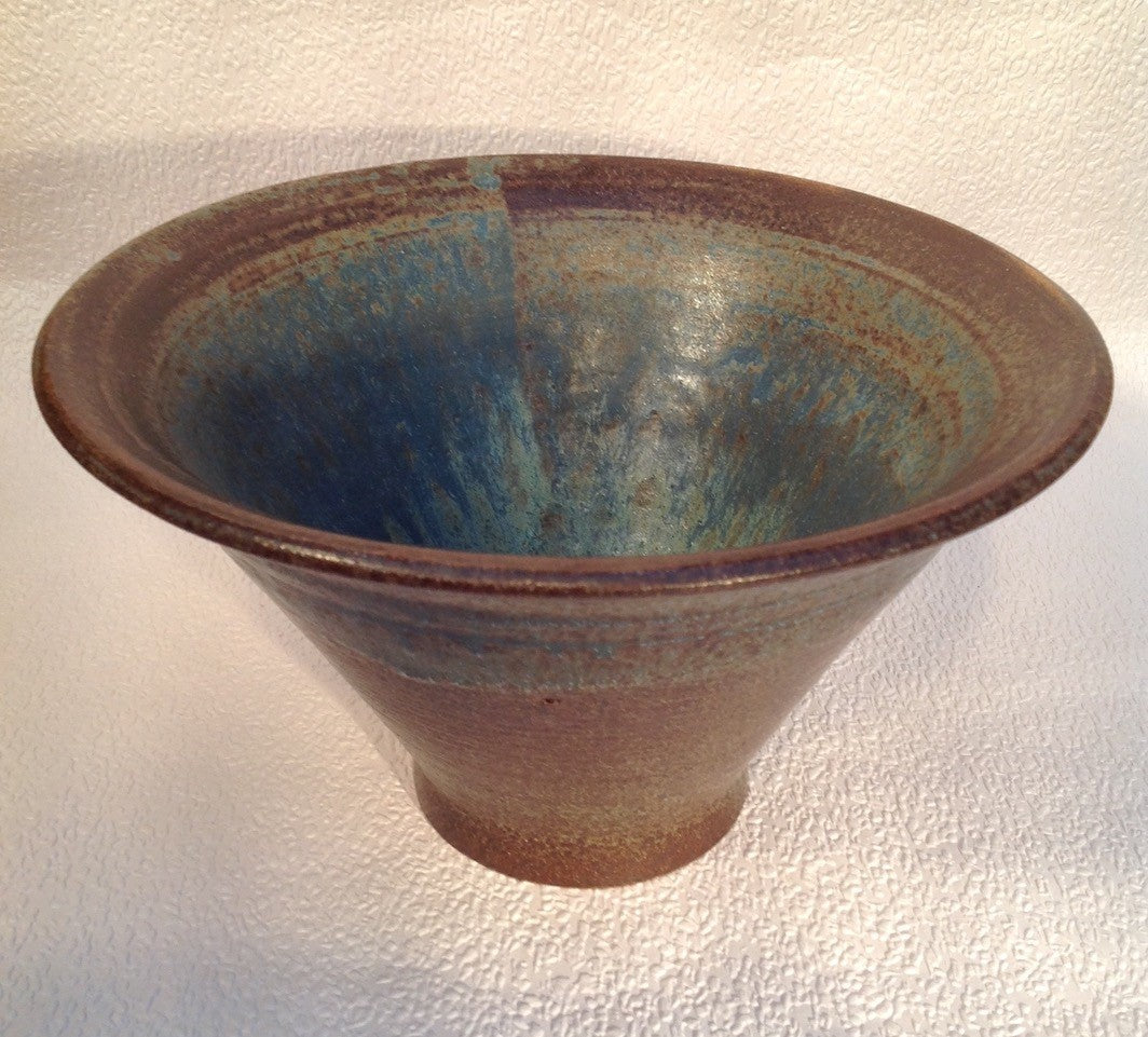 Deep ceramic bowl
