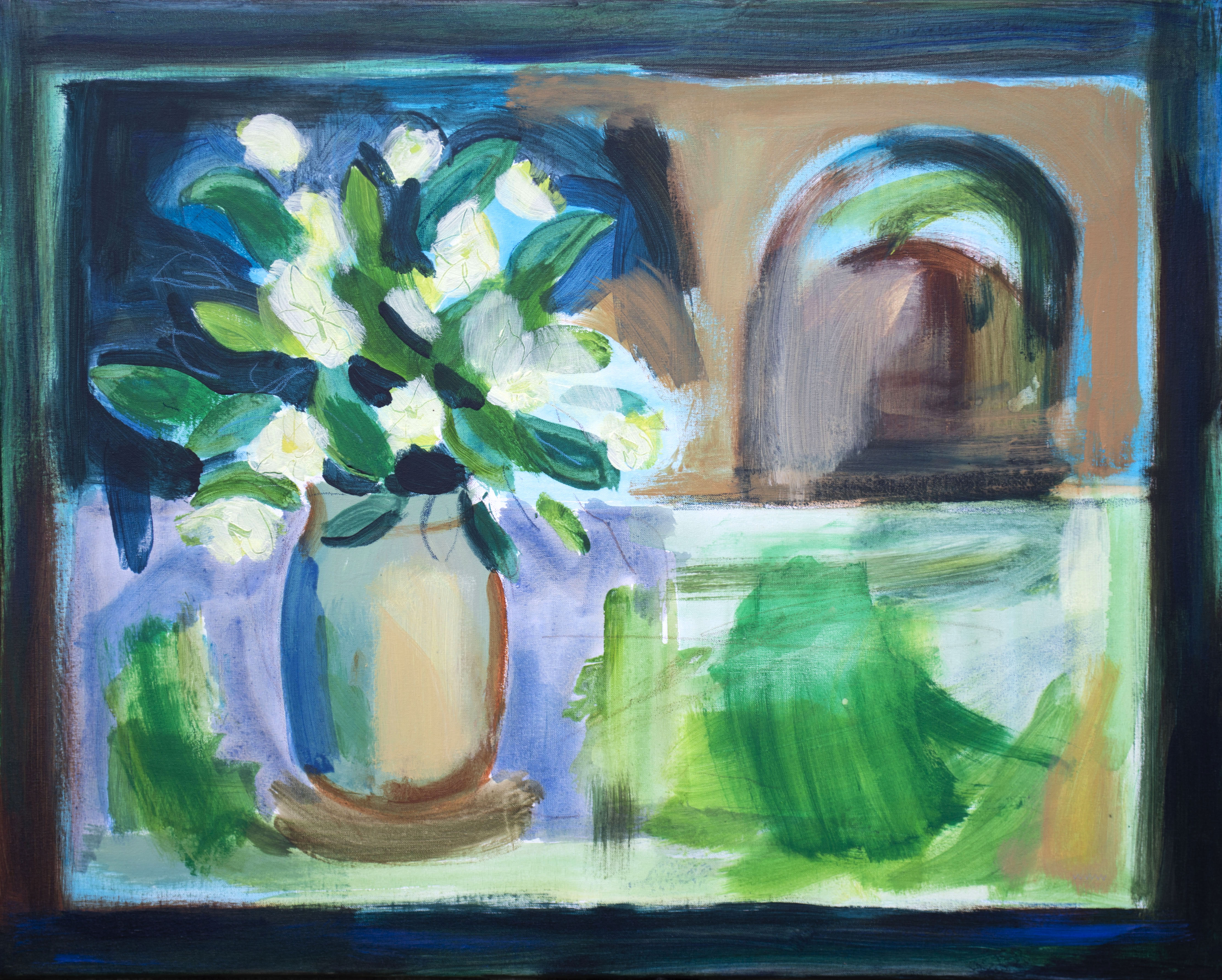 Rhododendrons and vase – Zillah Bell Gallery